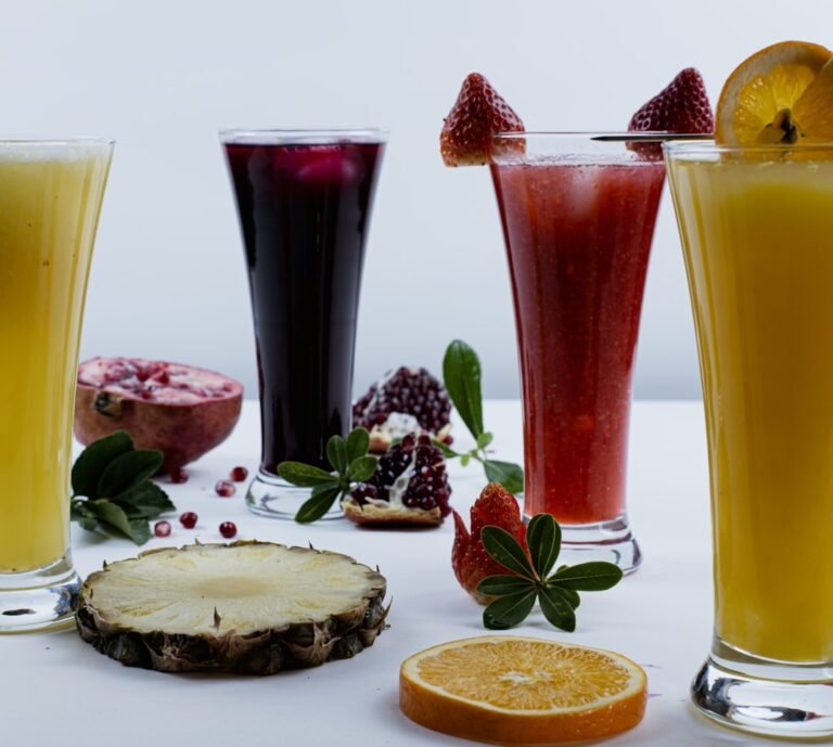 Photo nutritional drinks